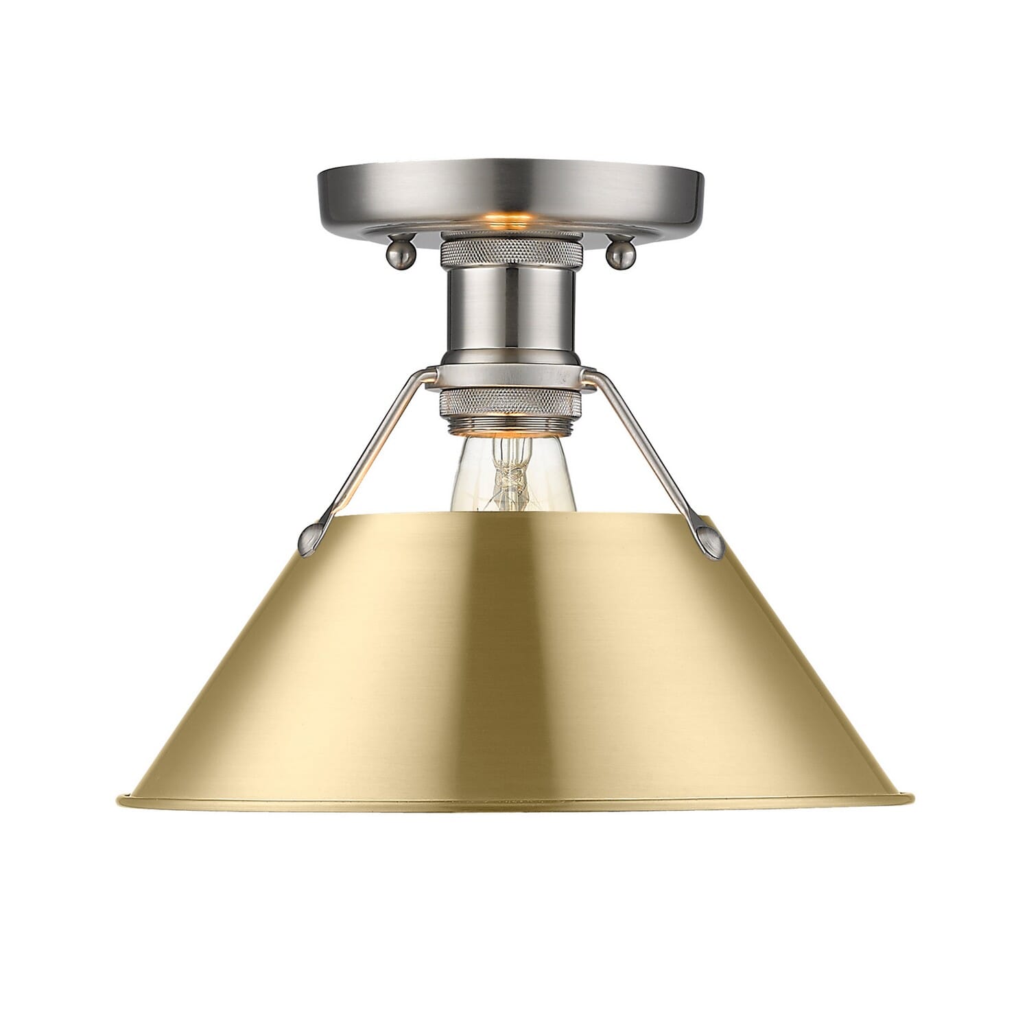 One Light Flush Mount by Golden