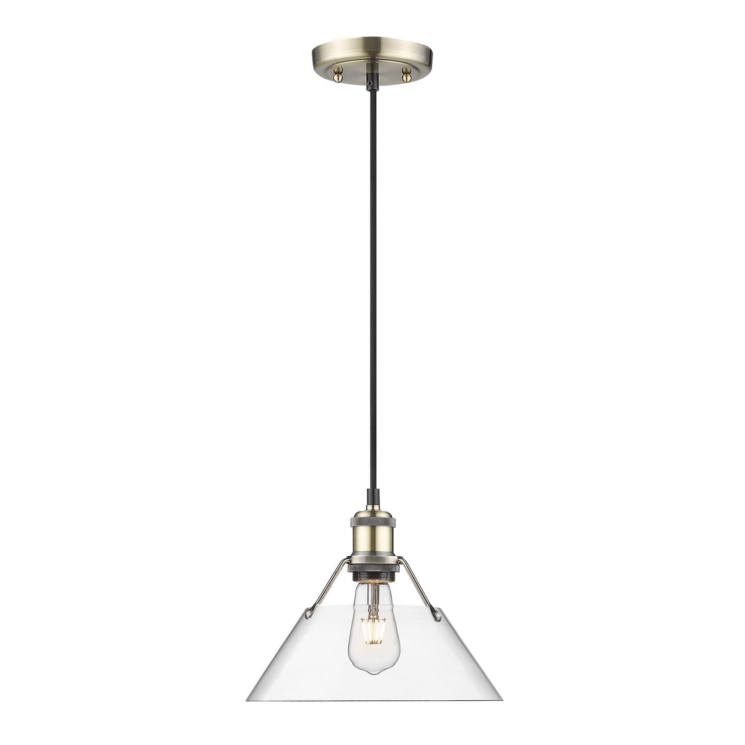 One Light Pendant by Golden