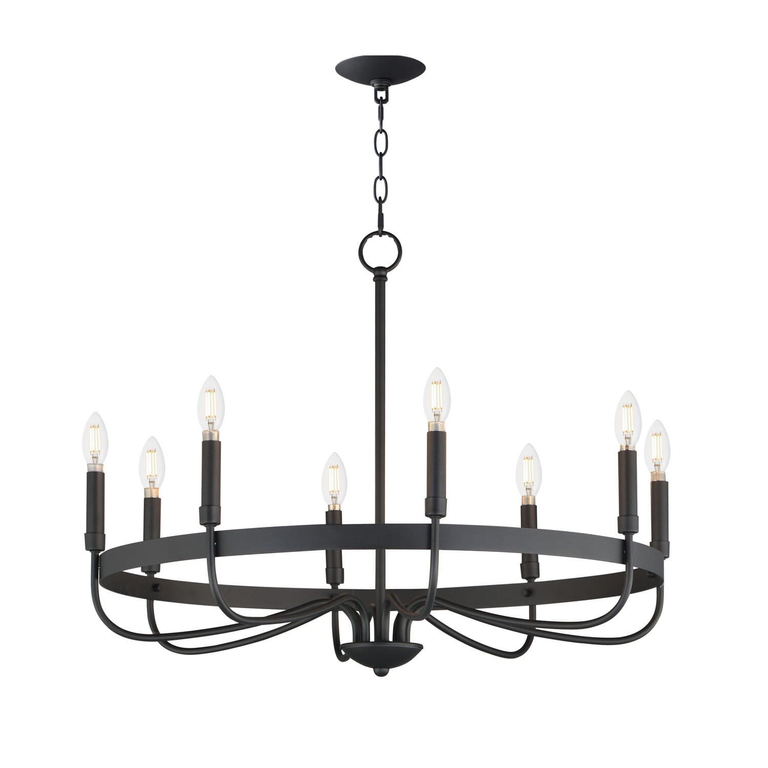 Eight Light Chandelier by Maxim