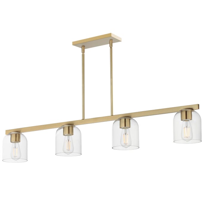 Four Light Linear Pendant by Maxim Four Light Linear Pendant by Maxim