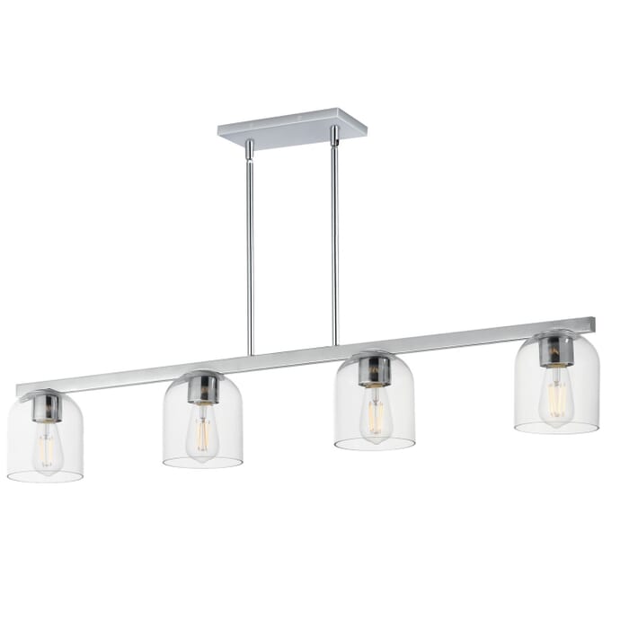 Four Light Linear Pendant by Maxim Four Light Linear Pendant by Maxim