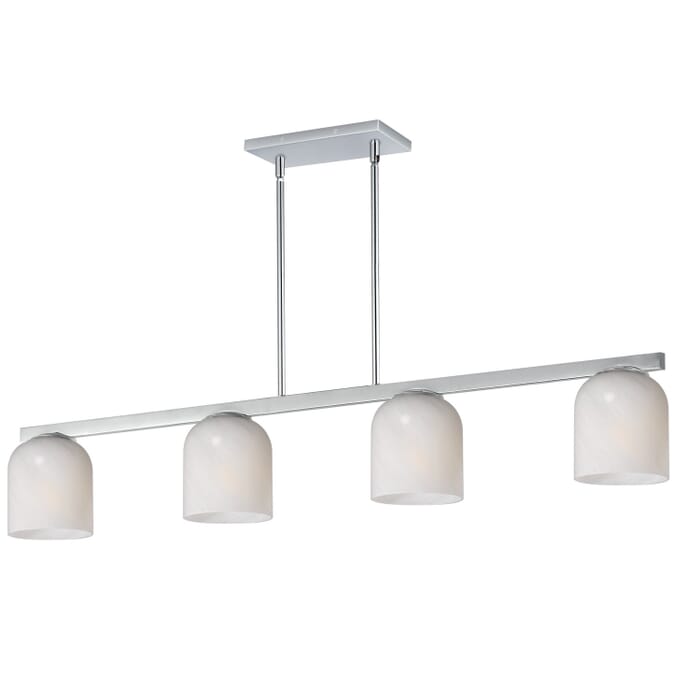 Four Light Linear Pendant by Maxim Four Light Linear Pendant by Maxim