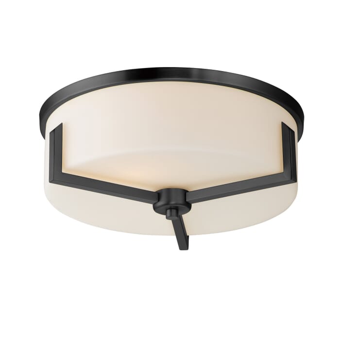 Three Light Flush Mount by Maxim Three Light Flush Mount by Maxim