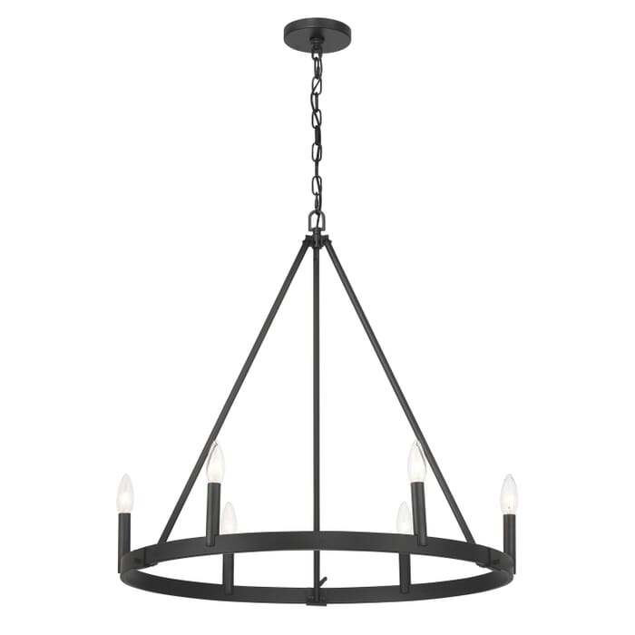Six Light Chandelier by Minka-Lavery Six Light Chandelier by Minka-Lavery