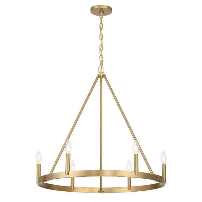 Six Light Chandelier by Minka-Lavery Six Light Chandelier by Minka-Lavery