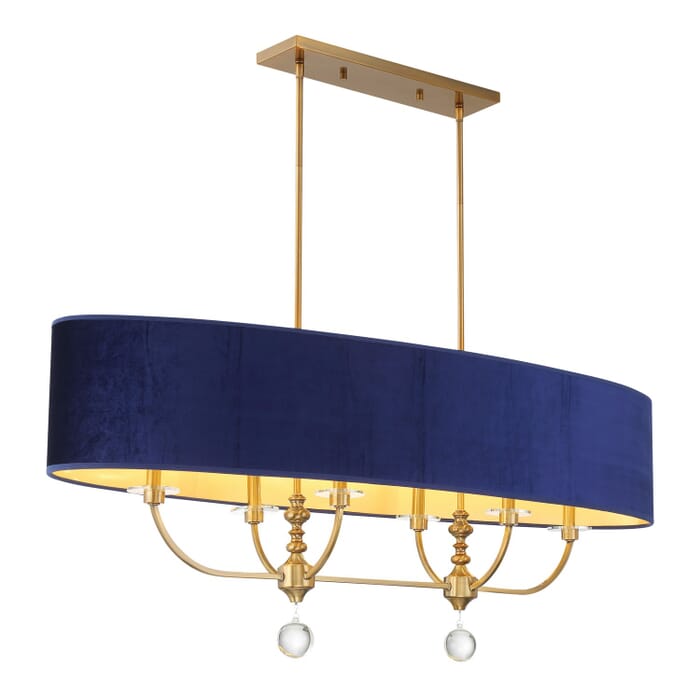Six Light Island Chandelier by Minka-Lavery Six Light Island Chandelier by Minka-Lavery