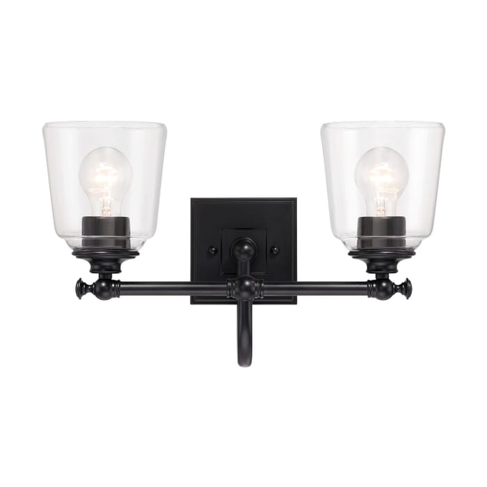 Two Light Bath Vanity by Minka-Lavery Two Light Bath Vanity by Minka-Lavery