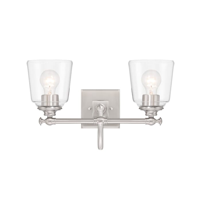 Two Light Bath Vanity by Minka-Lavery Two Light Bath Vanity by Minka-Lavery