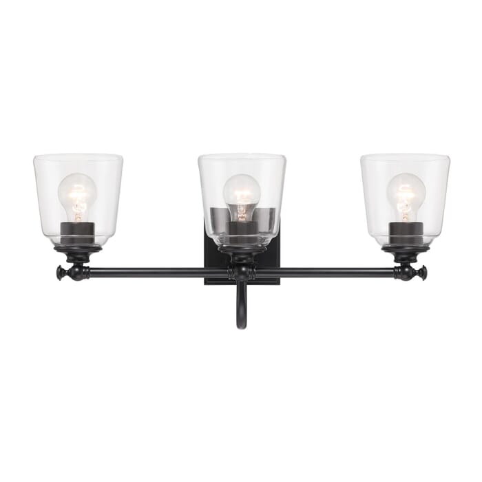 Three Light Bath Vanity by Minka-Lavery Three Light Bath Vanity by Minka-Lavery