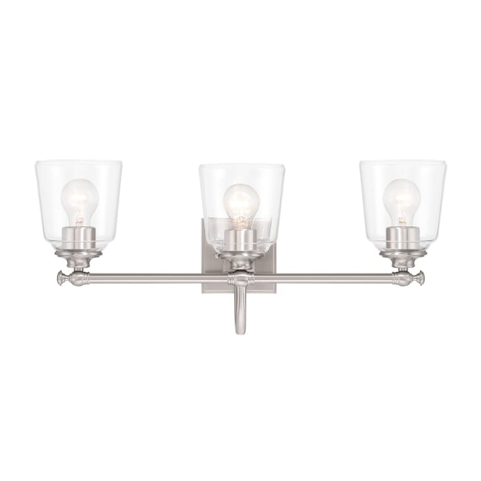 Three Light Bath Vanity by Minka-Lavery Three Light Bath Vanity by Minka-Lavery