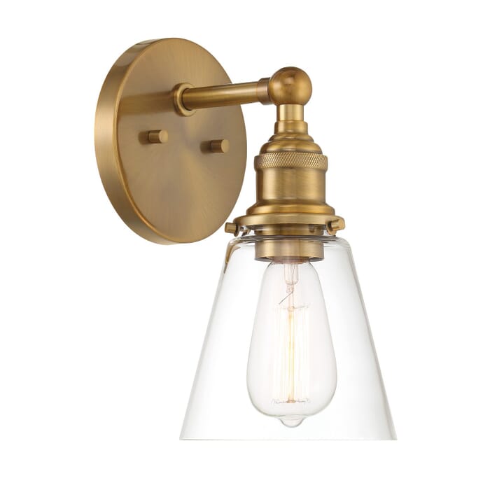 One Light Wall Sconce by Minka-Lavery One Light Wall Sconce by Minka-Lavery