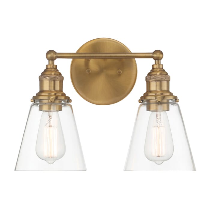 Two Light Bath Vanity by Minka-Lavery Two Light Bath Vanity by Minka-Lavery
