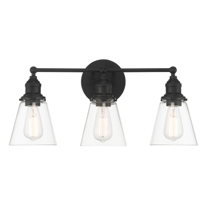 Three Light Bath Vanity by Minka-Lavery Three Light Bath Vanity by Minka-Lavery