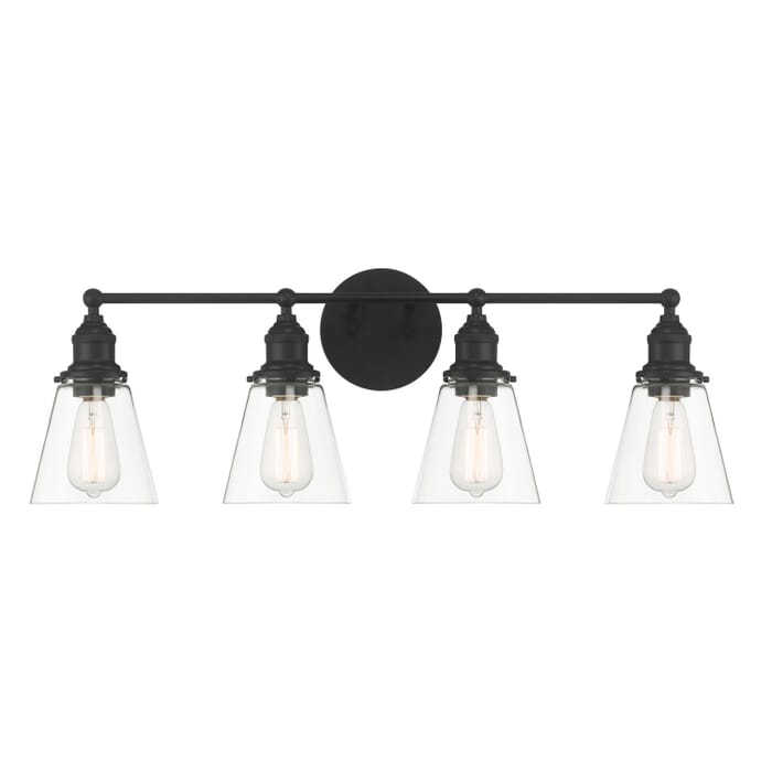Four Light Bath Vanity by Minka-Lavery Four Light Bath Vanity by Minka-Lavery