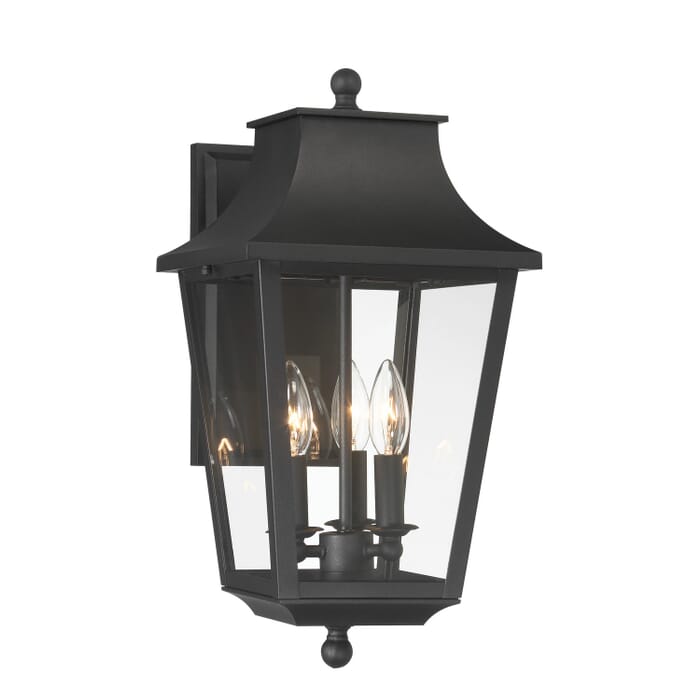 Three Light Outdoor Wall Mount by Minka-Lavery Three Light Outdoor Wall Mount by Minka-Lavery