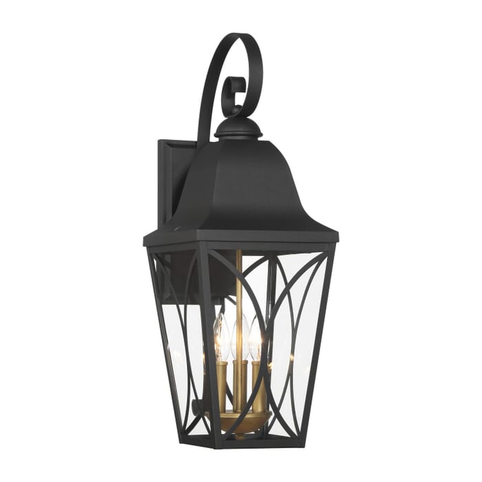 Three Light Outdoor Wall Mount by Minka-Lavery Three Light Outdoor Wall Mount by Minka-Lavery