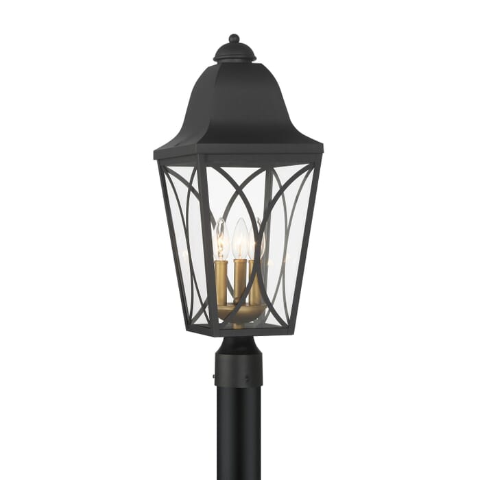 Three Light Outdoor Post Lantern by Minka-Lavery Three Light Outdoor Post Lantern by Minka-Lavery