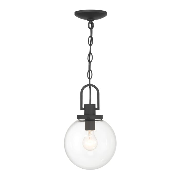 One Light Outdoor Pendant by Minka-Lavery One Light Outdoor Pendant by Minka-Lavery