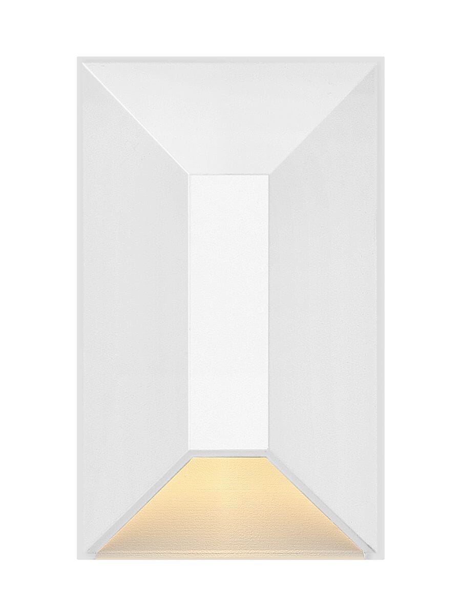 Matte White LED Wall Sconce from the Nuvi Collection