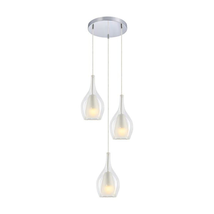Three Light Pendant by Matteo Lighting Three Light Pendant by Matteo Lighting