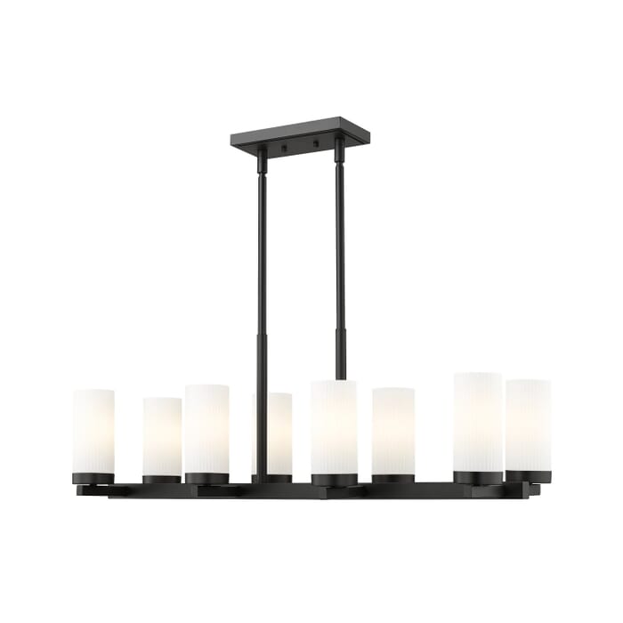 Eight Light Linear Chandelier Eight Light Linear Chandelier