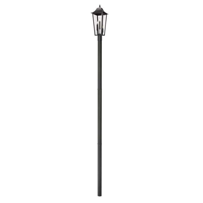 Three Light Outdoor Post Mount Three Light Outdoor Post Mount