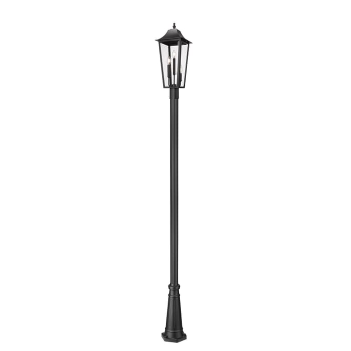 Three Light Outdoor Post Mount Three Light Outdoor Post Mount