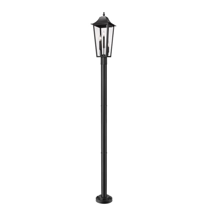 Three Light Outdoor Post Mount Three Light Outdoor Post Mount