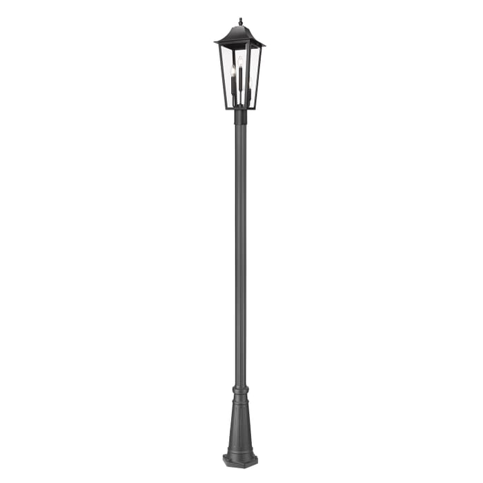 Three Light Outdoor Post Mount Three Light Outdoor Post Mount