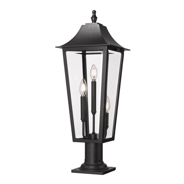 Three Light Outdoor Pier Mount Three Light Outdoor Pier Mount