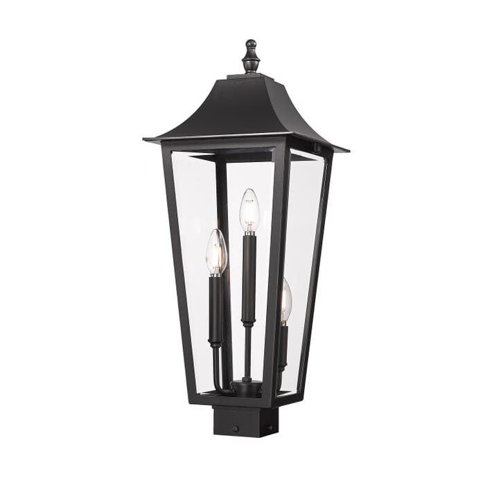 Three Light Outdoor Post Mount Three Light Outdoor Post Mount