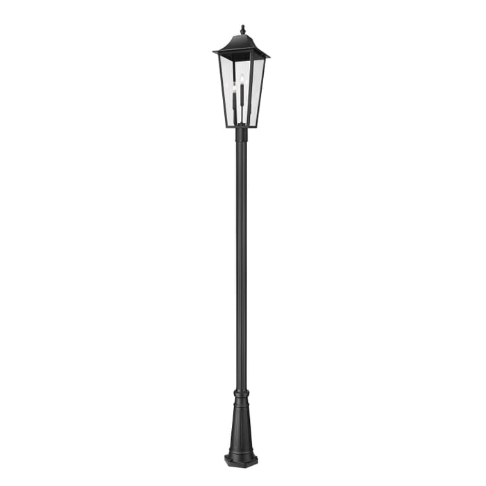 Three Light Outdoor Post Mount Three Light Outdoor Post Mount