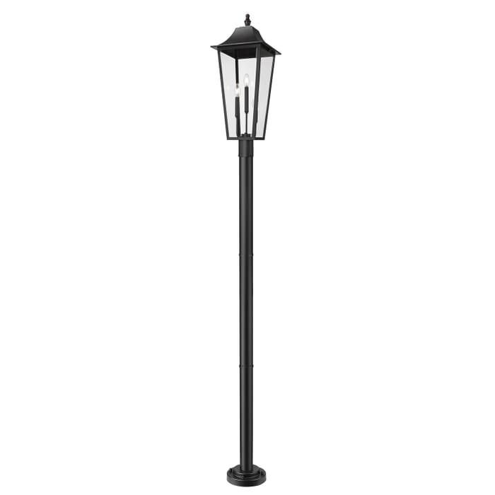 Three Light Outdoor Post Mount Three Light Outdoor Post Mount