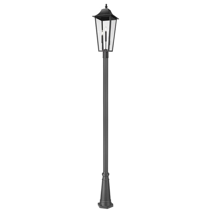 Three Light Outdoor Post Mount Three Light Outdoor Post Mount