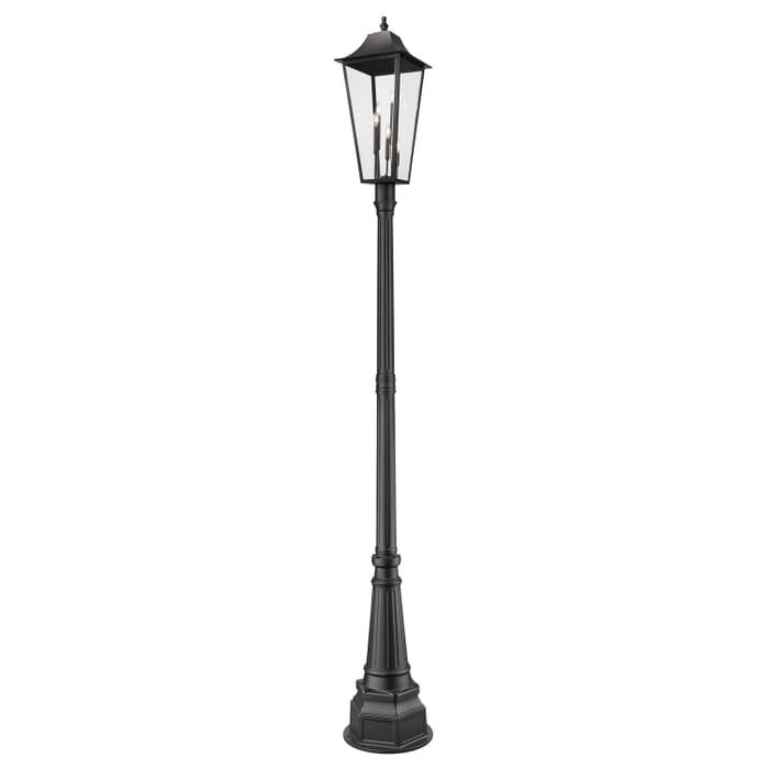 Three Light Outdoor Post Mount Three Light Outdoor Post Mount