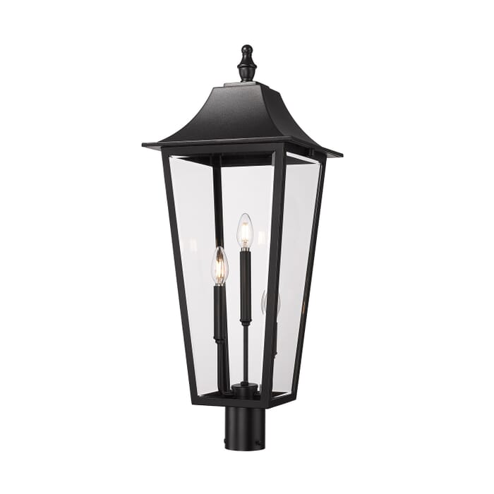 Three Light Outdoor Post Mount Three Light Outdoor Post Mount