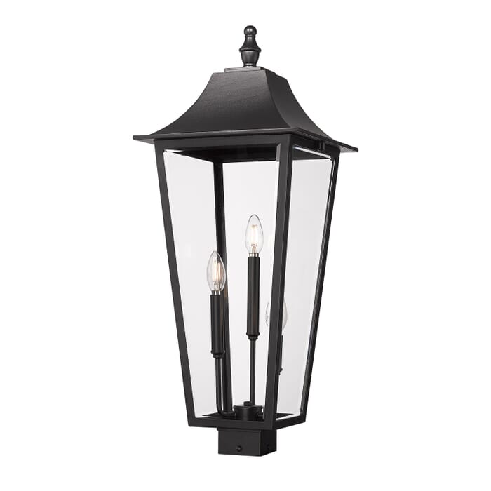 Three Light Outdoor Post Mount Three Light Outdoor Post Mount