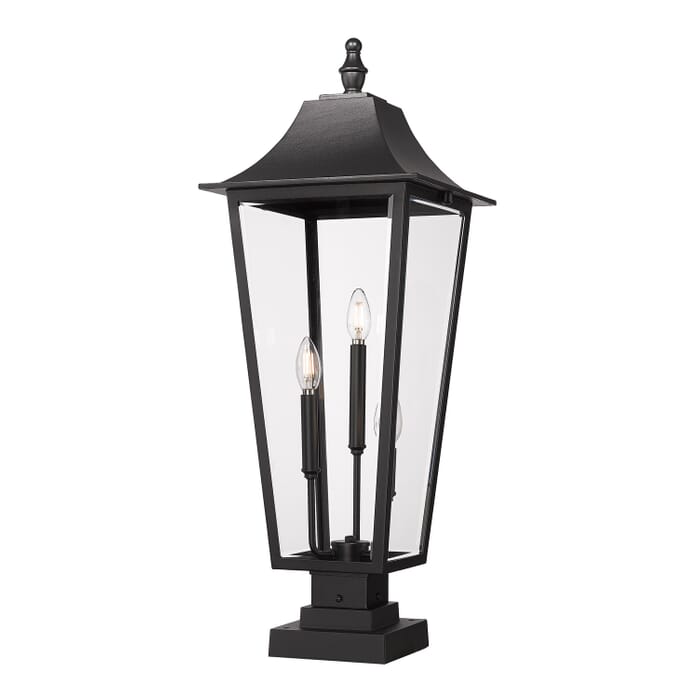 Three Light Outdoor Pier Mount Three Light Outdoor Pier Mount