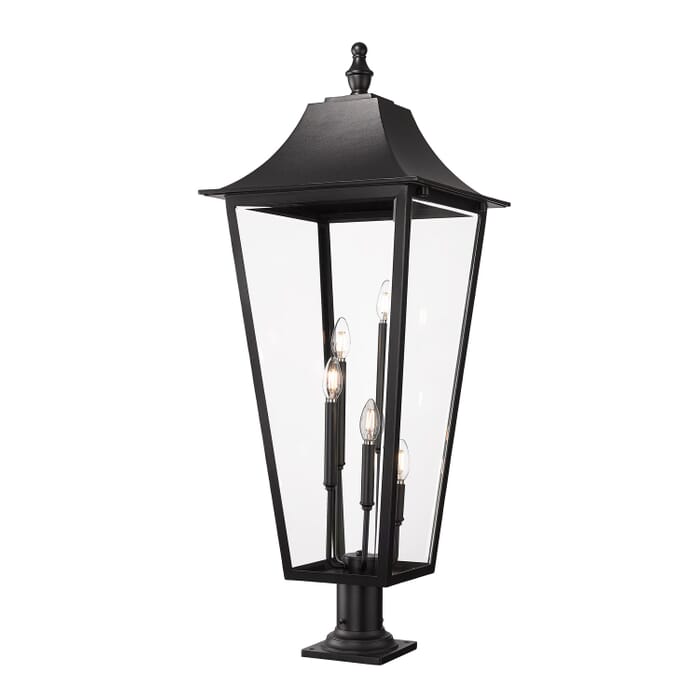 Five Light Outdoor Pier Mount Five Light Outdoor Pier Mount