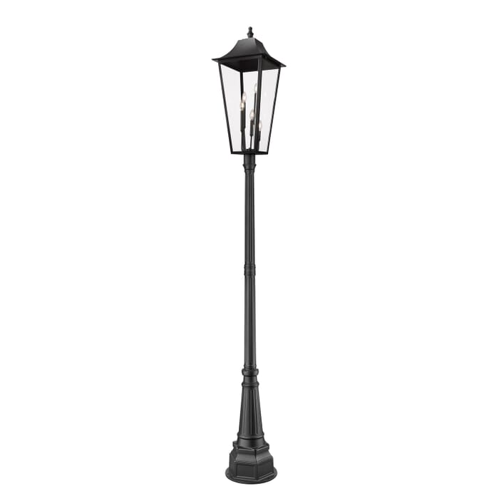 Five Light Outdoor Post Mount Five Light Outdoor Post Mount