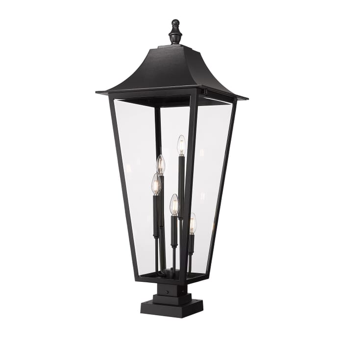 Five Light Outdoor Pier Mount Five Light Outdoor Pier Mount