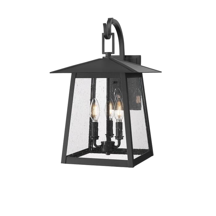 Three Light Outdoor Wall Mount Three Light Outdoor Wall Mount