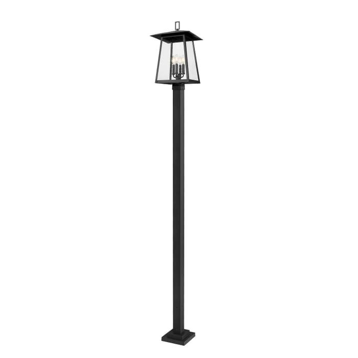 Four Light Outdoor Post Mount Four Light Outdoor Post Mount