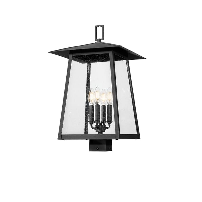 Four Light Outdoor Post Mount Four Light Outdoor Post Mount