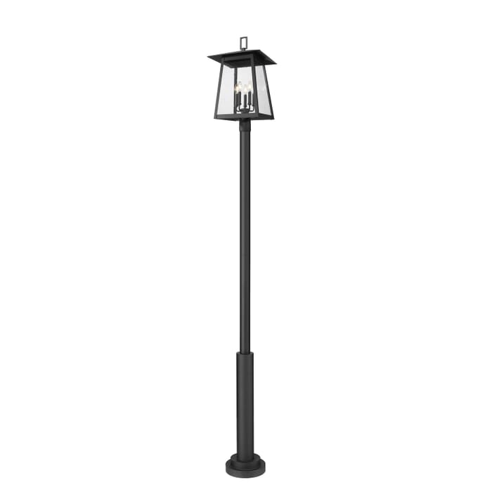 Five Light Outdoor Post Mount Five Light Outdoor Post Mount