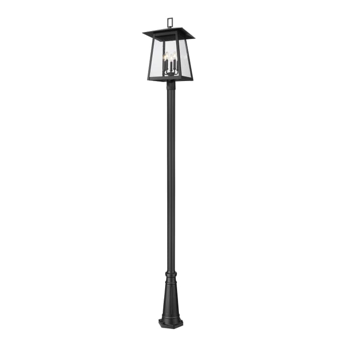 Five Light Outdoor Post Mount Five Light Outdoor Post Mount