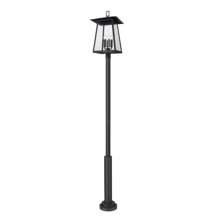 Six Light Outdoor Post Mount Six Light Outdoor Post Mount