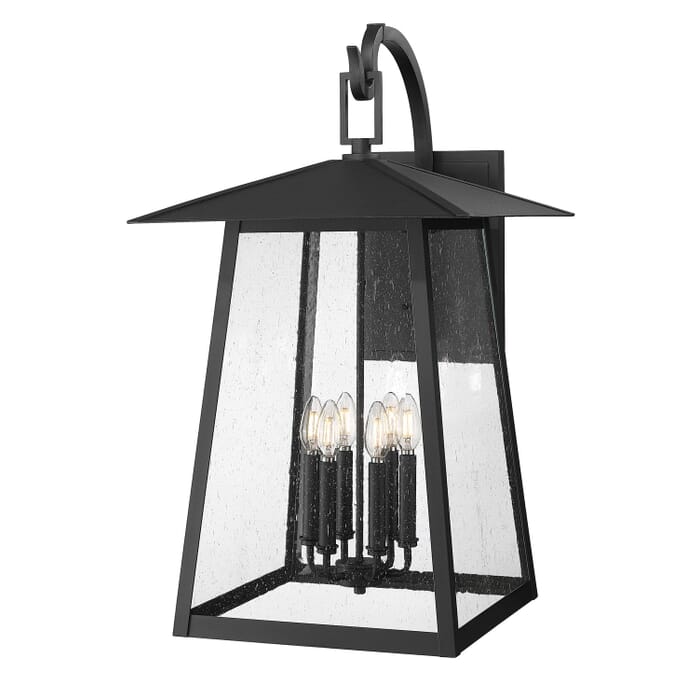 Six Light Outdoor Wall Mount Six Light Outdoor Wall Mount