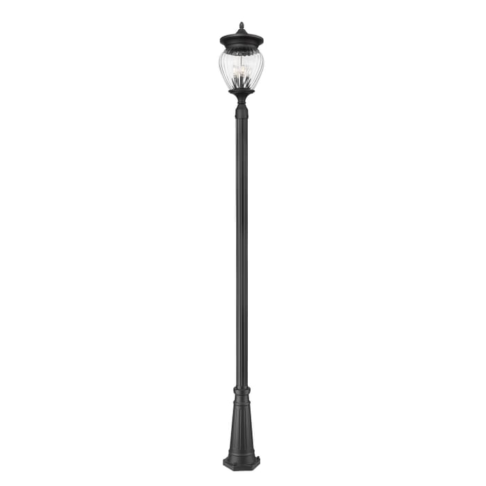 Four Light Outdoor Post Mount Four Light Outdoor Post Mount