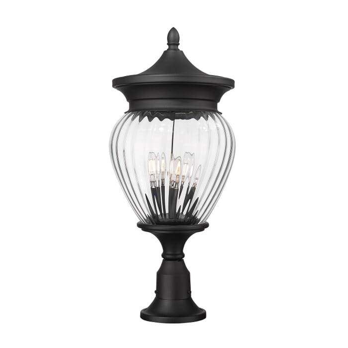 Four Light Outdoor Pier Mount Four Light Outdoor Pier Mount